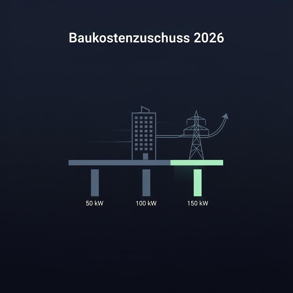 Baukostenzuschuss 2026: Was kostet die Erhöhung der Bezugsleistung?